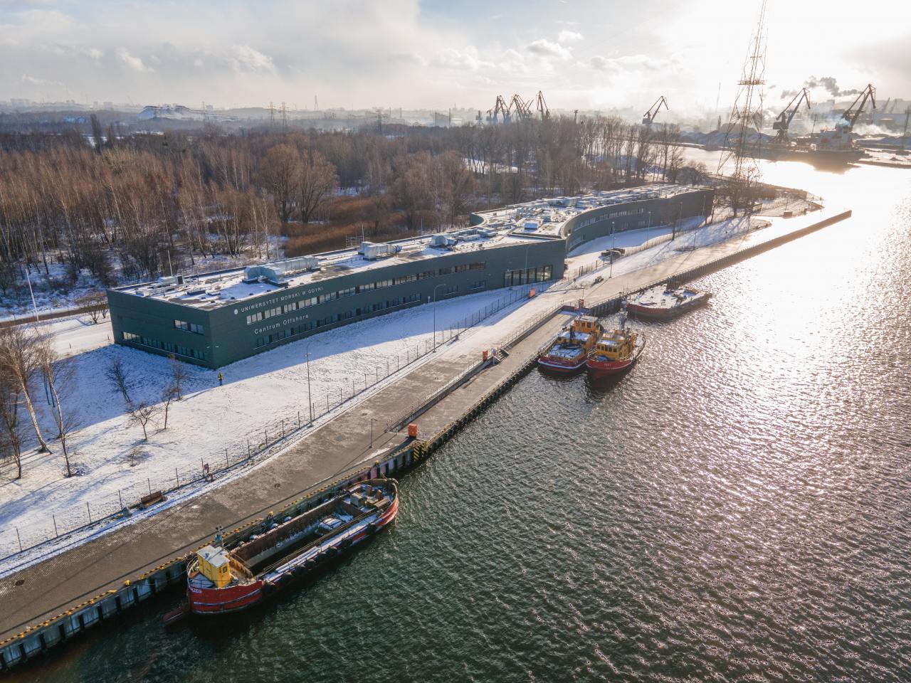 Już niedługo otwarcie Centrum Offshore Uniwersytetu Morskiego w Gdyni