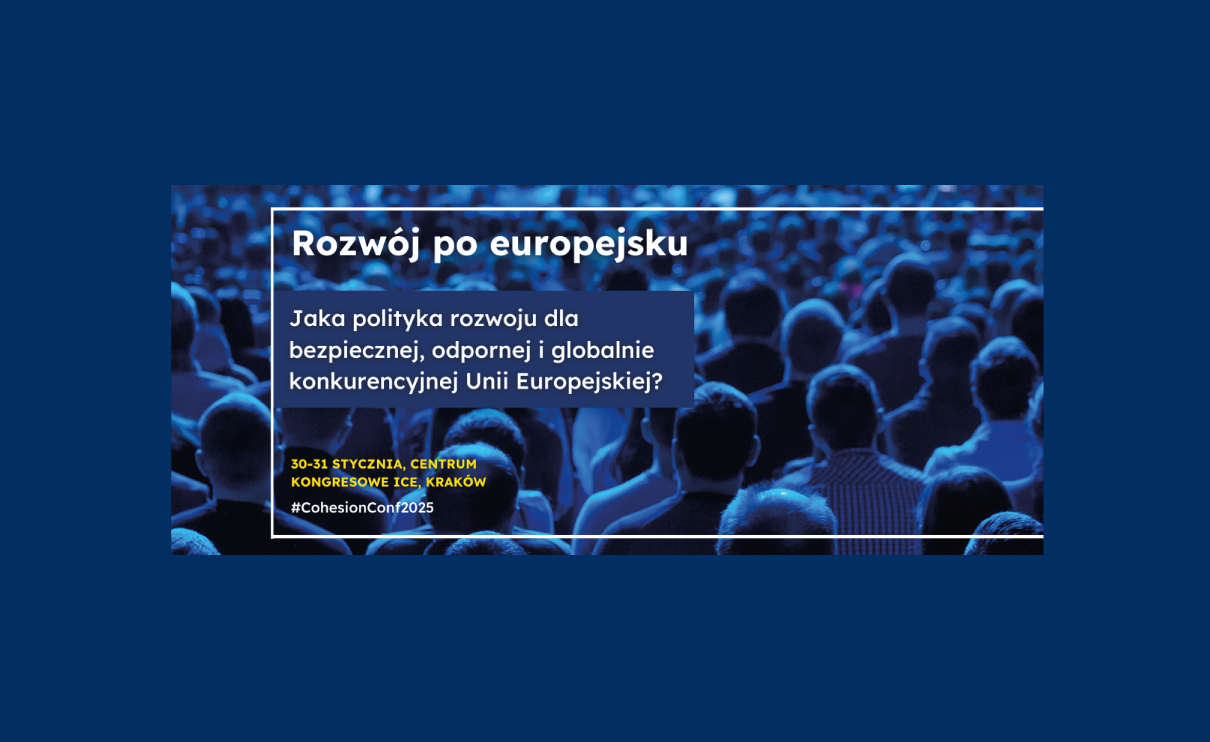 Plansza z grafiką projektu Rozw&oacute;j po europejsku
