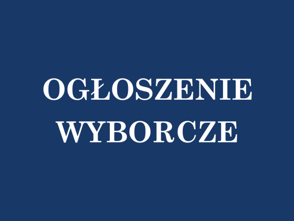 Ogłoszenie wyborcze IKW IM dla pracowników Instytutu Morskiego UMG